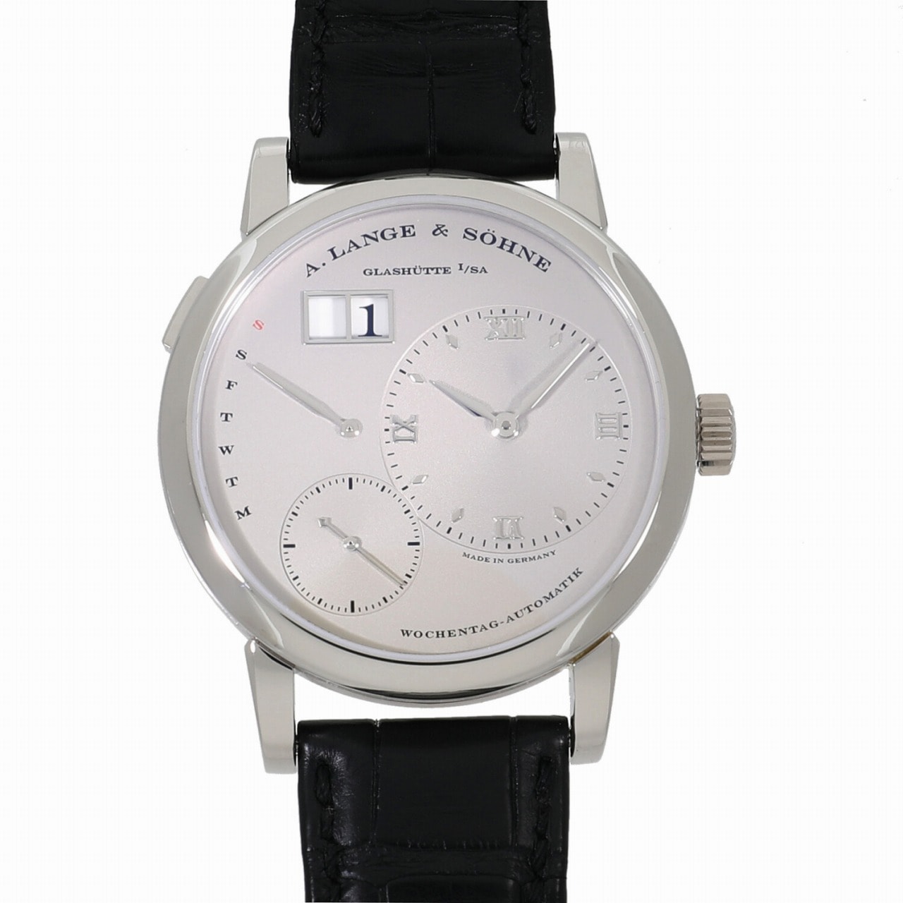 [中古]ランゲ&ゾーネ ランゲ1 デイマティック 320.025 / LS3202AA シルバー メンズ