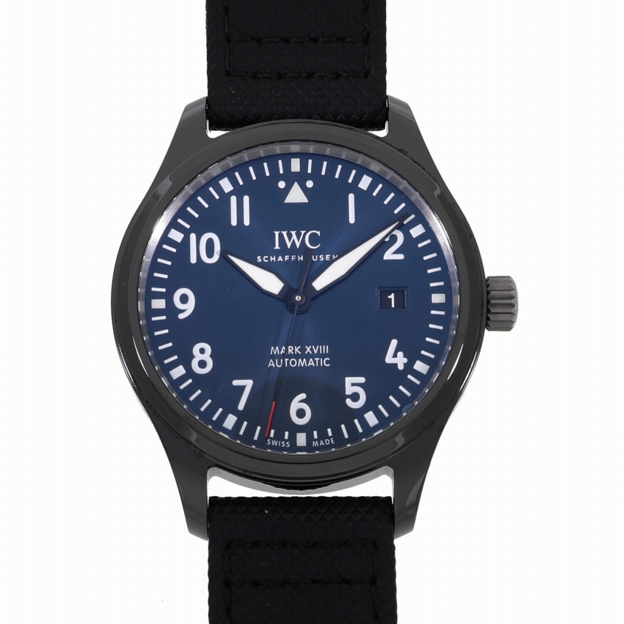 [中古]IWC パイロット ウォッチ マーク XVIII ローレウス・スポーツ・フォー・グッド IW324703 ブルー メンズ