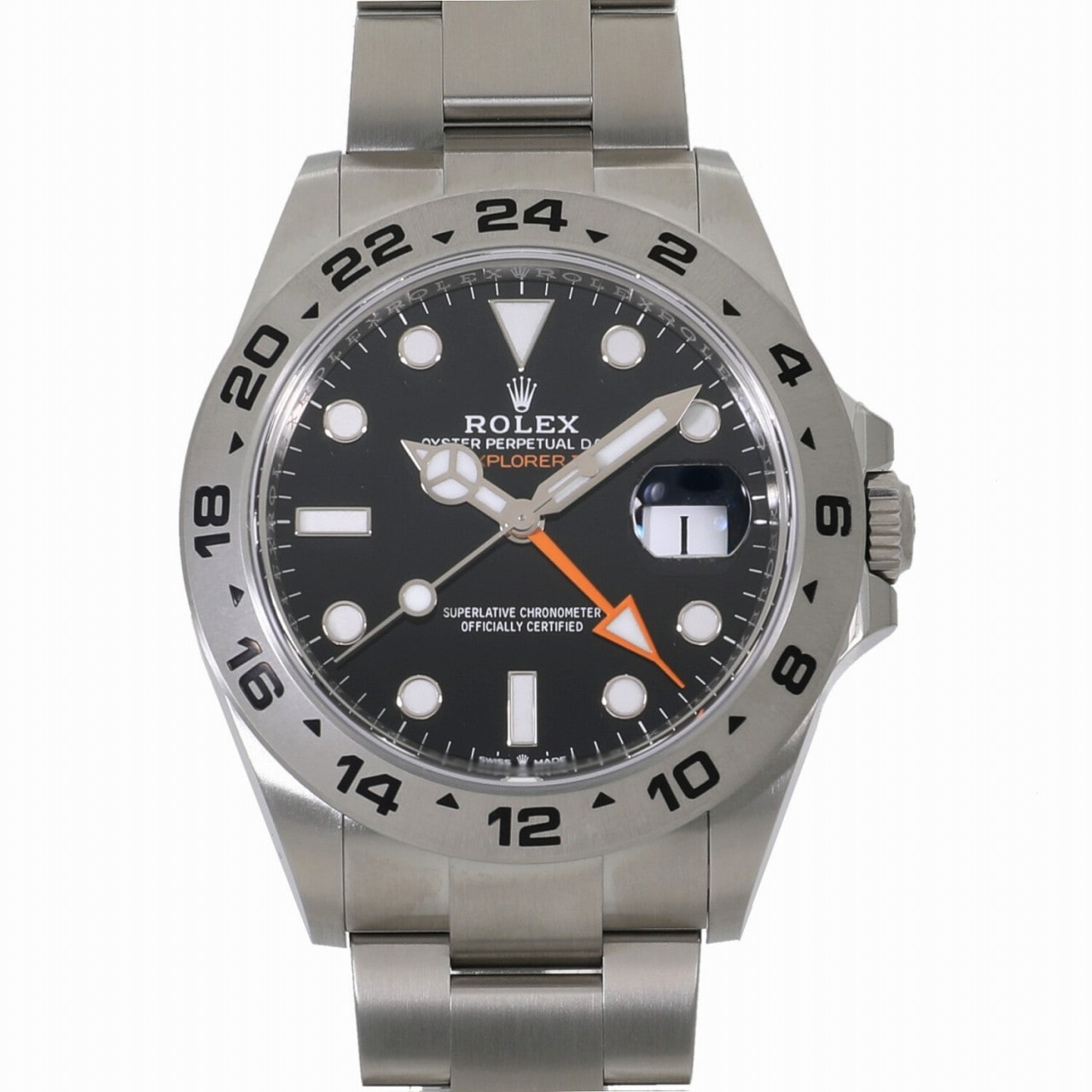 [中古]ロレックス エクスプローラーII 226570 ランダム ブラック メンズ