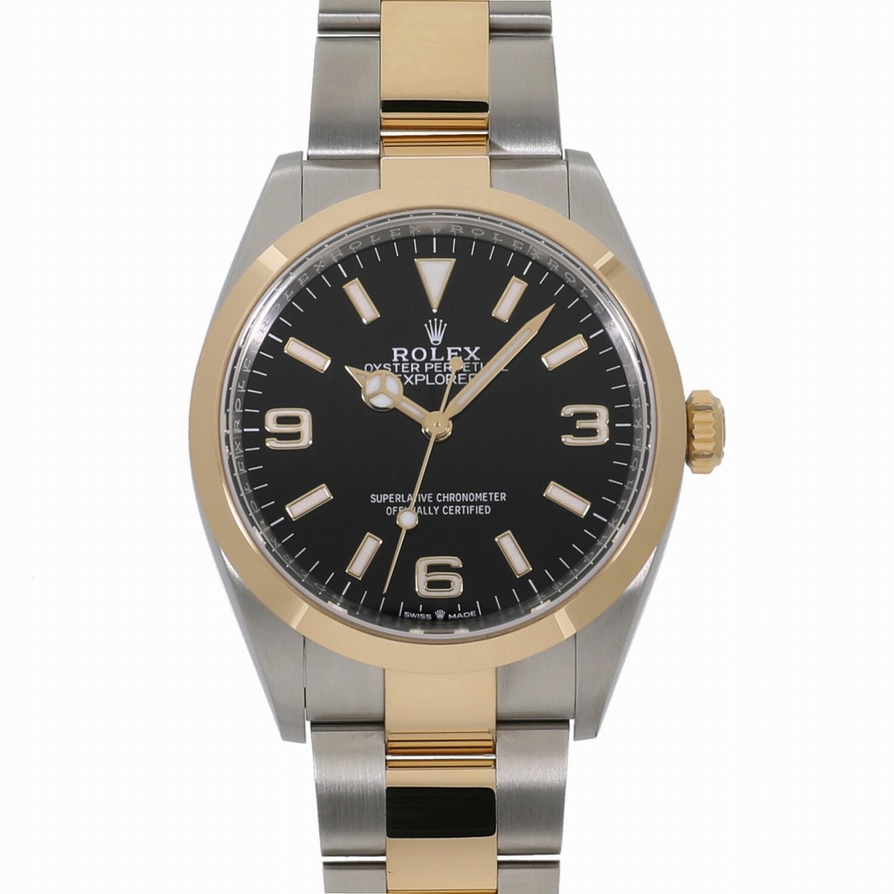 [未使用]ロレックス エクスプローラー 36 124273 ランダム ブラック メンズ