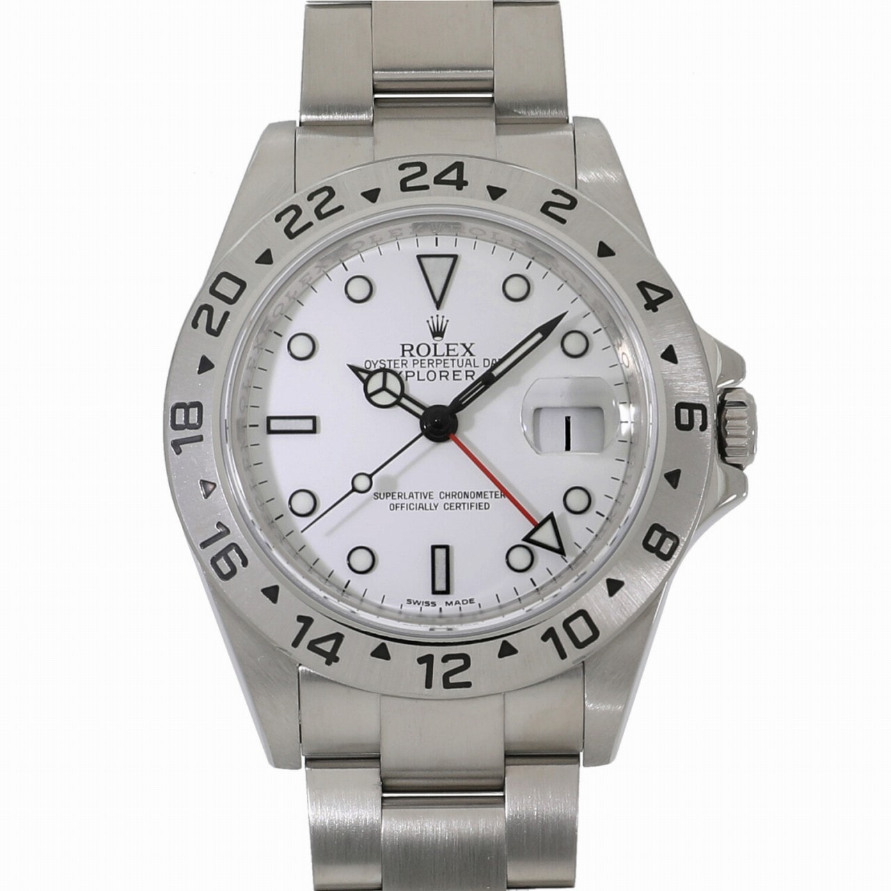 [中古]ロレックス エクスプローラーII 16570 V番 ホワイト メンズ