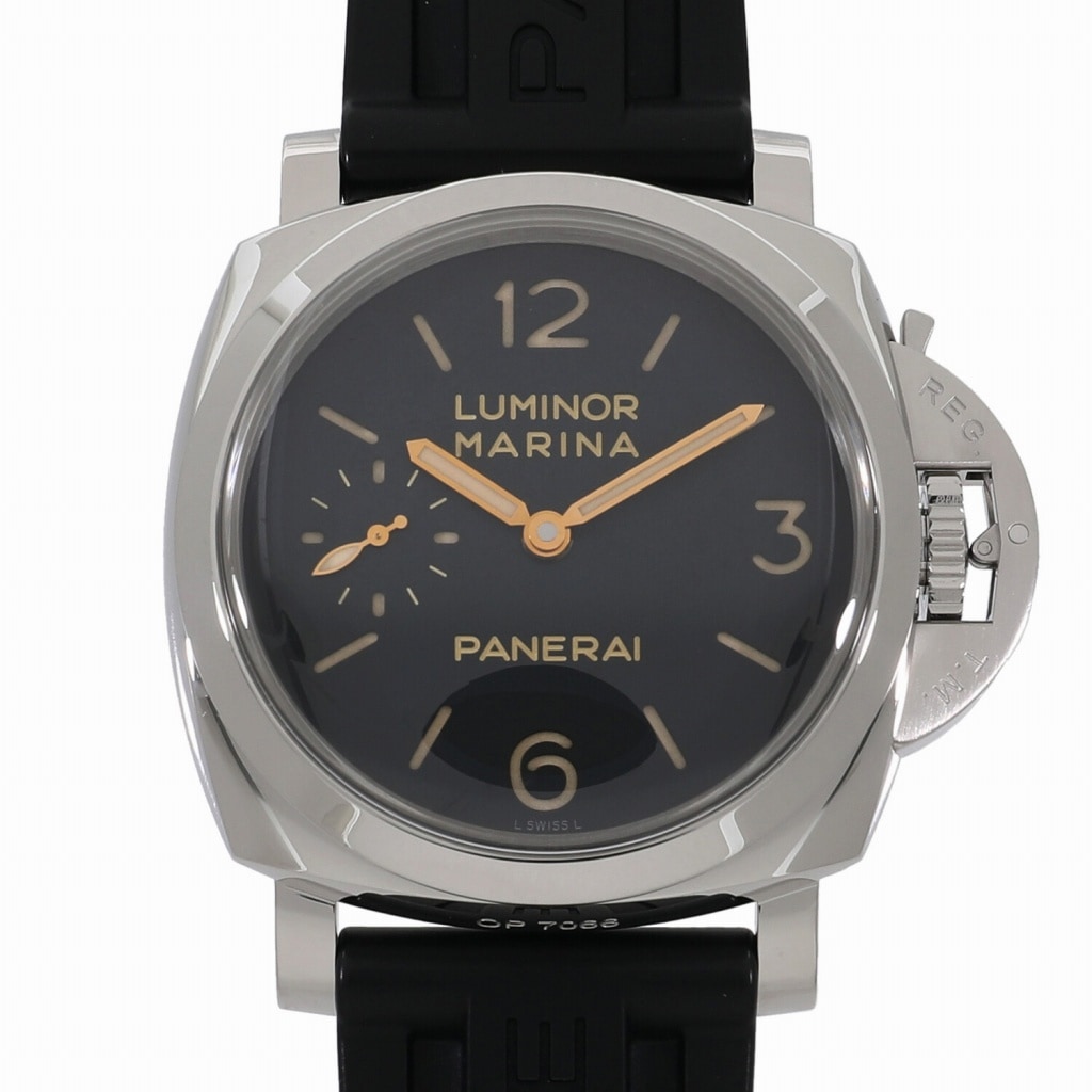 [中古]パネライ ルミノール マリーナ 1950 PAM00422 T番 ブラック メンズ