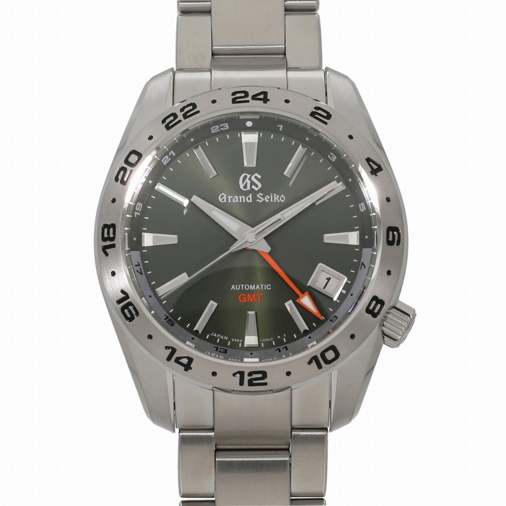 [未使用]セイコー グランドセイコー スポーツコレクション メカニカル GMT SBGM247/9S66-00J0 グリーン メンズ
