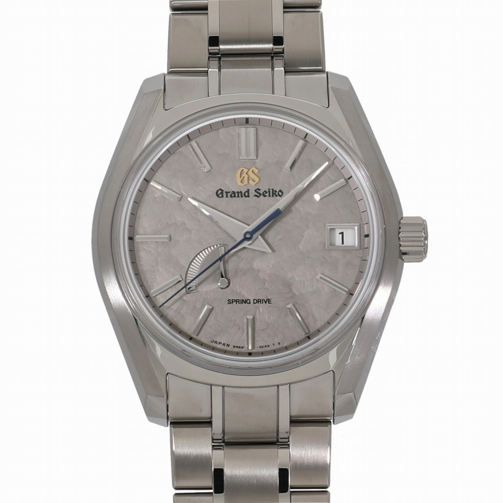 [未使用]セイコー グランドセイコー ヘリテージコレクション 二十四節気シリーズ 大雪・深雪 SBGA445 / 9R65-0DG0 グレー メンズ
