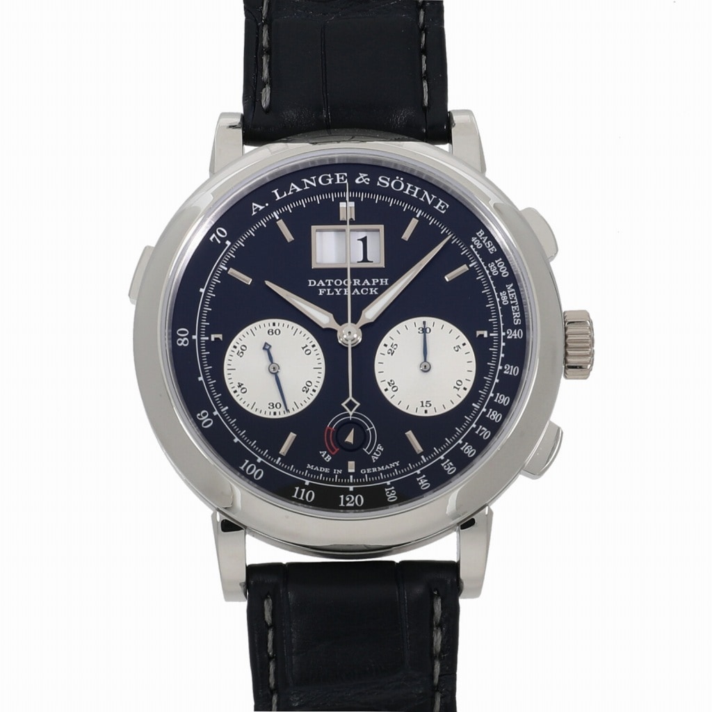 [中古]ランゲ&ゾーネ ダトグラフ アップ/ダウン 405.035 / LS4052AD ブラック メンズ