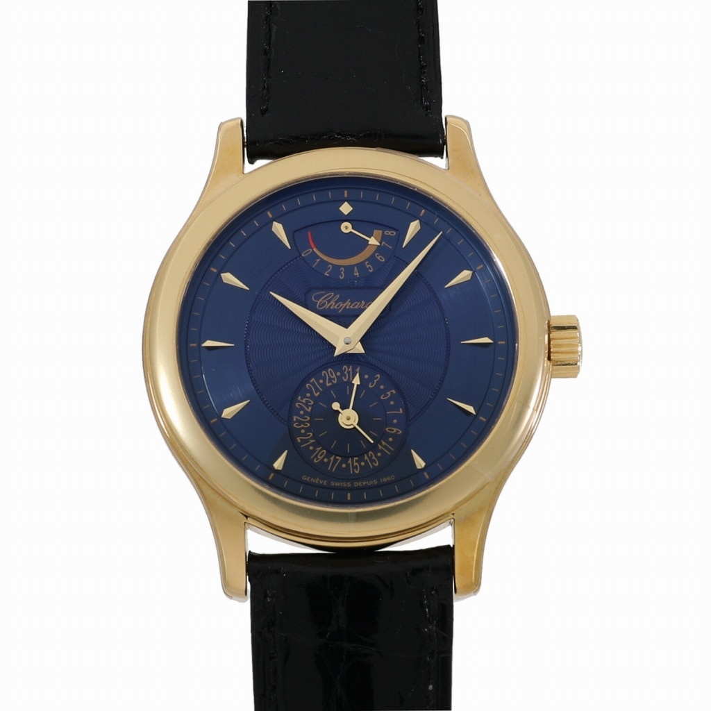 新品未使用　ショパール　Chopard　ベルト　アリゲーター　LUC　ブラック 新品未使用 ショパール Chopard ベルト アリゲーター LUC