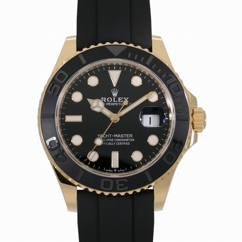 [新品]ロレックス ヨットマスター 42 226658 ブラック メンズ