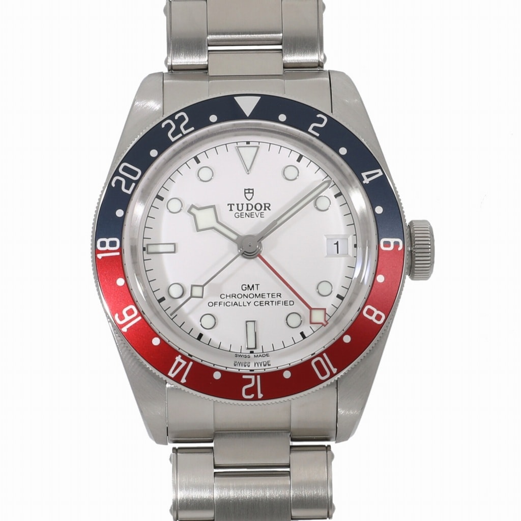 [中古]チューダー ブラックベイ GMT M79830RB-0010 オパライン メンズ