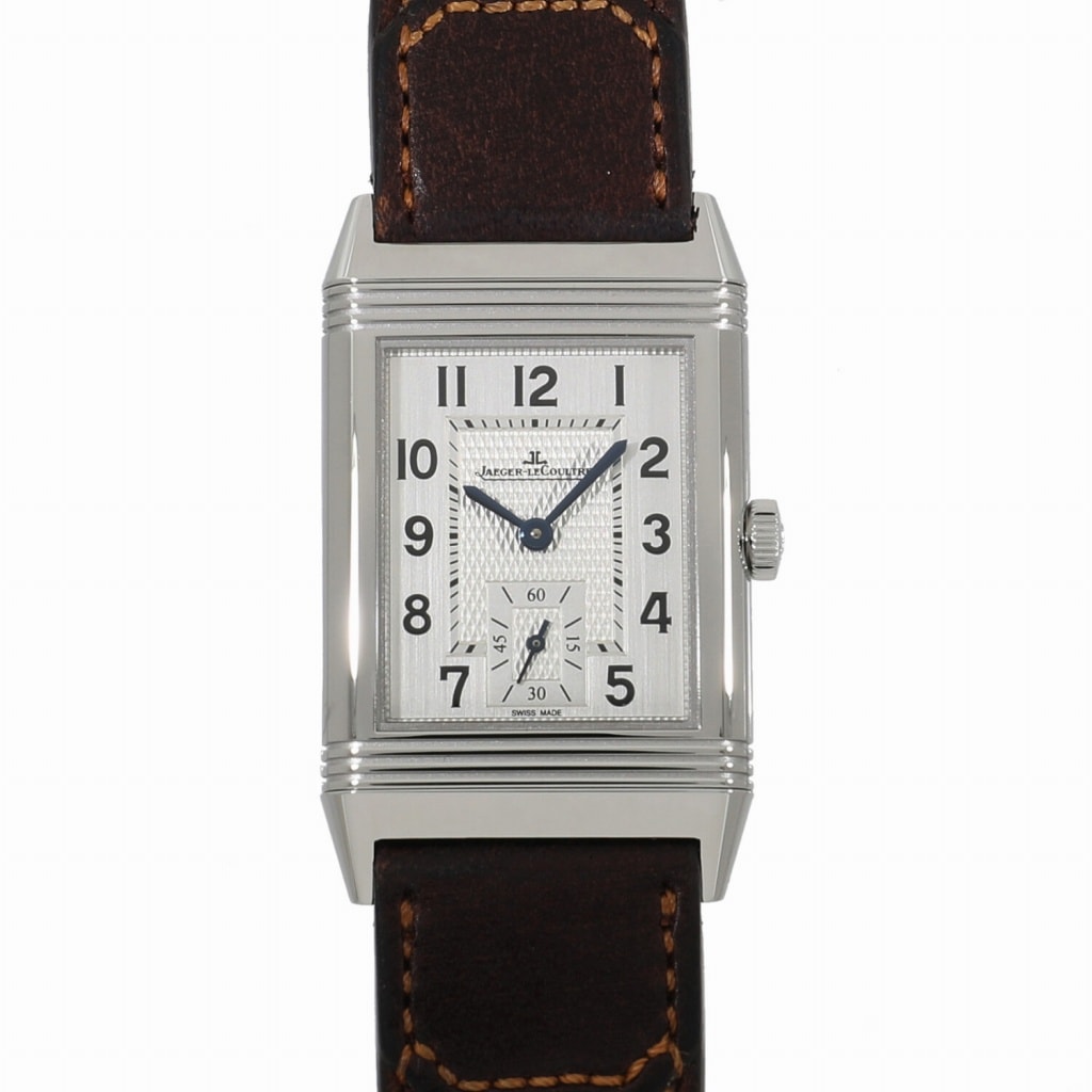 [中古]ジャガールクルト レベルソ クラシック ミディアム スモールセコンド Q2438522 / 213.8.62 シルバー ユニセックス