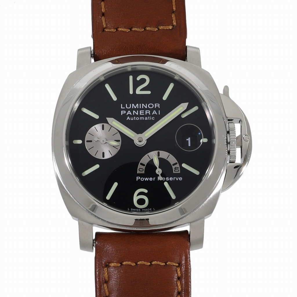 [中古]パネライ ルミノール パワーリザーブ PAM00125 F番 ブラック メンズ