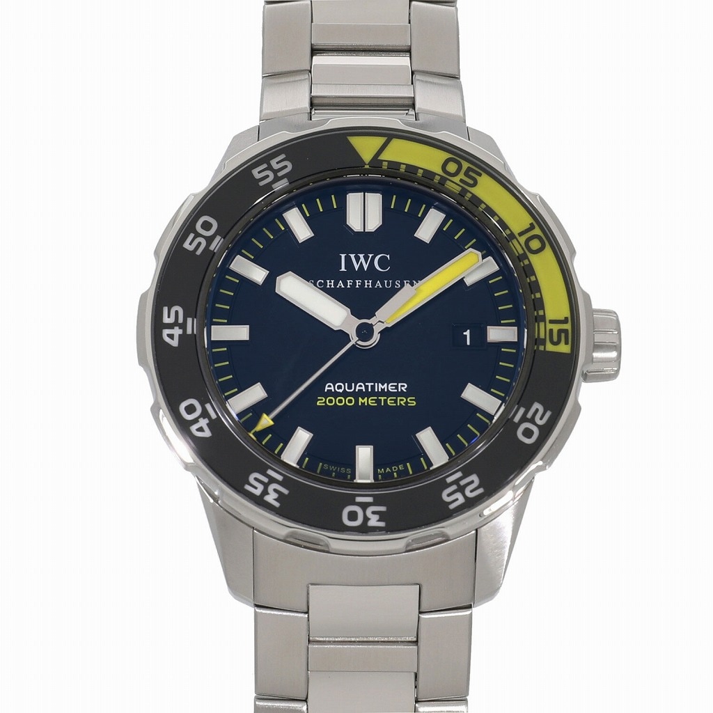 [中古]IWC アクアタイマー オートマティック 2000 IW356801 ブラック メンズ