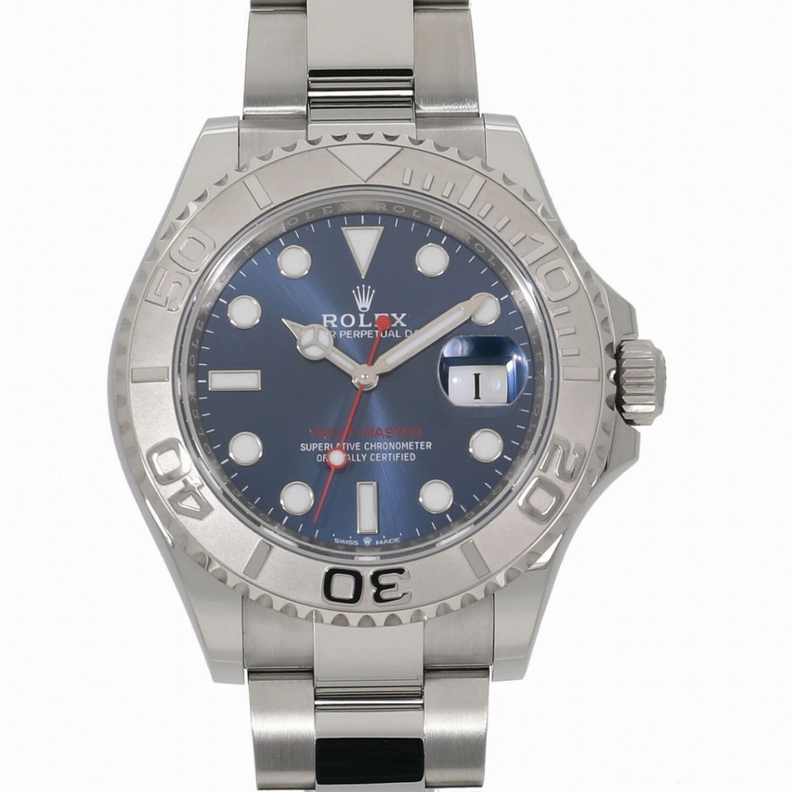 [未使用]ロレックス ヨットマスター 40 126622 ランダム ブルー メンズ