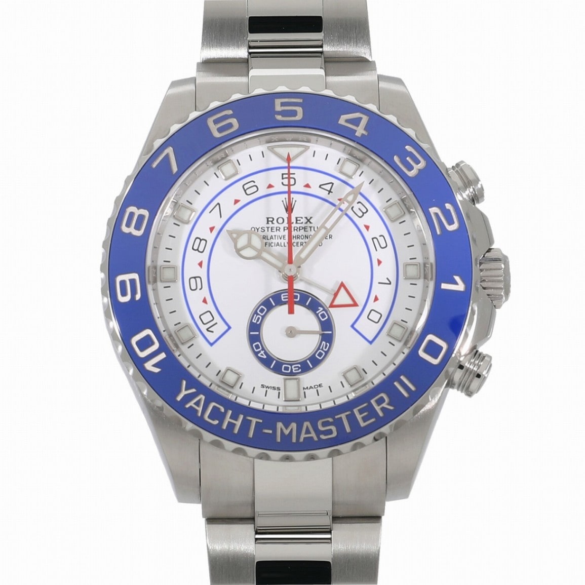 [中古]ロレックス ヨットマスターII 116680 ランダム ホワイト メンズ