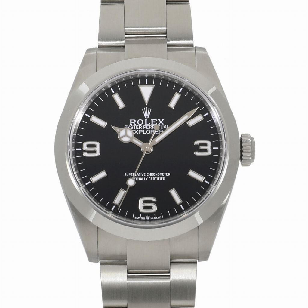 [未使用]ロレックス エクスプローラー 40 224270 ランダム ブラック メンズ