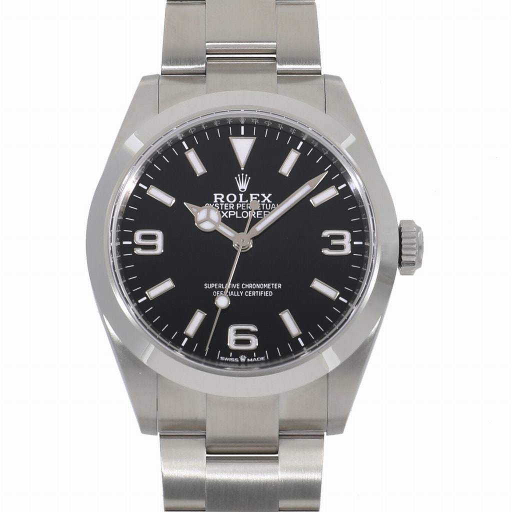 [未使用]ロレックス エクスプローラー 40 224270 ランダム ブラック メンズ