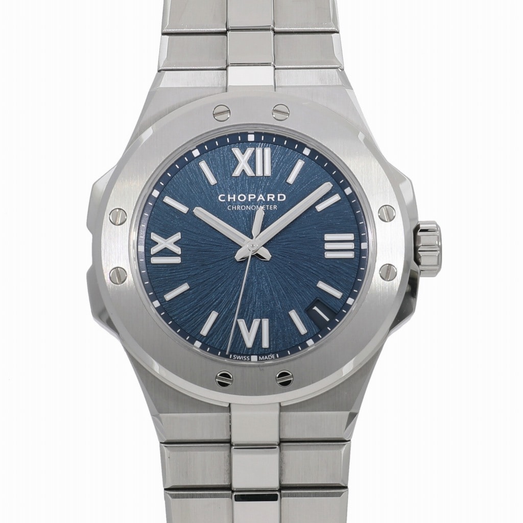 [中古]ショパール アルパイン イーグル ラージ 41MM 298600-3001 ブルー メンズ