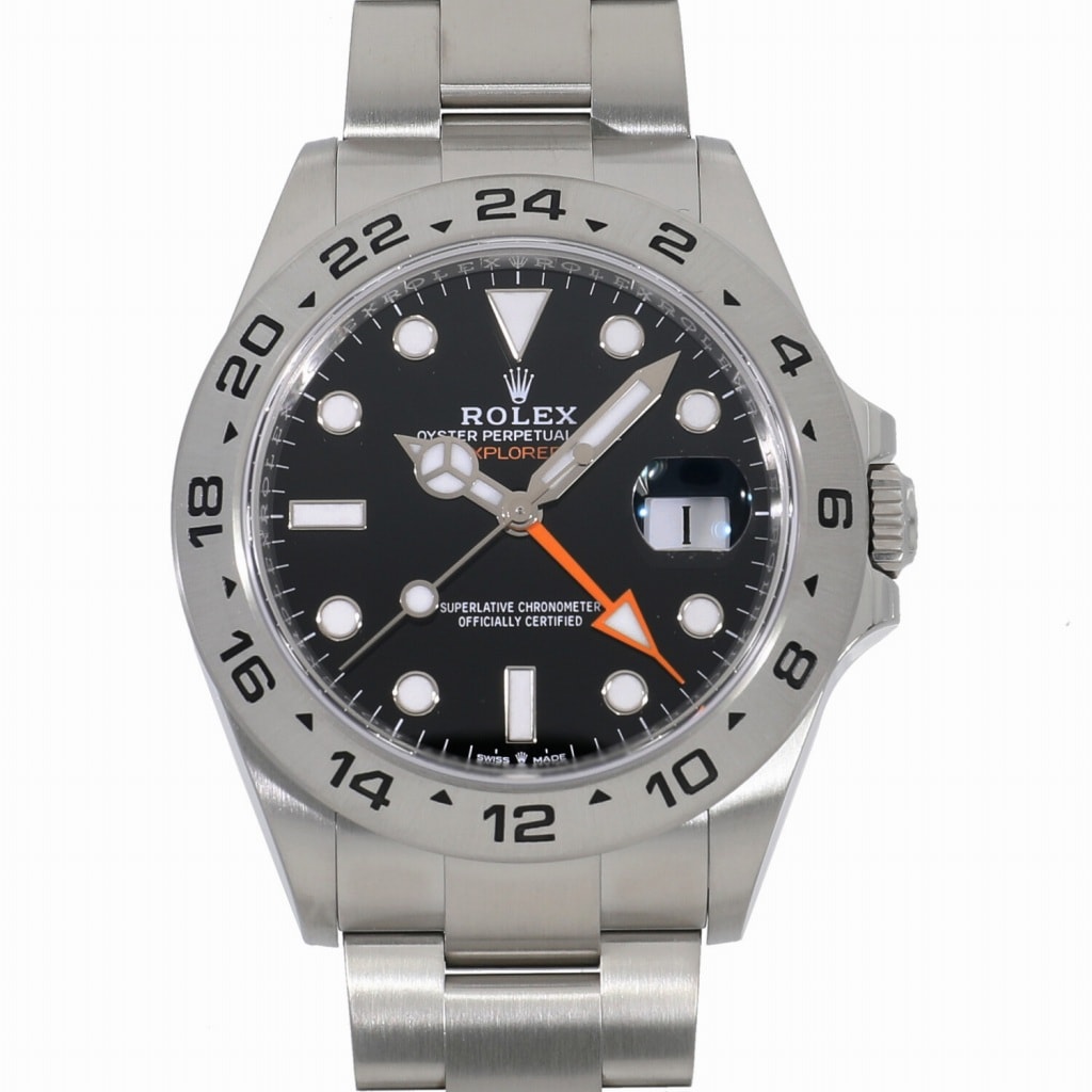 [中古]ロレックス エクスプローラー II 226570 ランダム ブラック メンズ