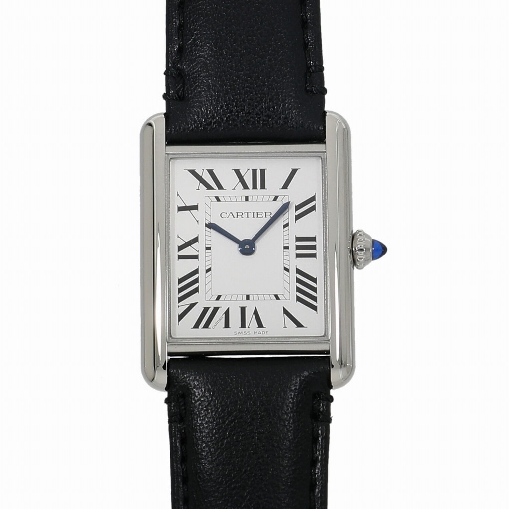 [新品]カルティエ タンク マスト LM ソーラービート WSTA0059 シルバー ユニセックス