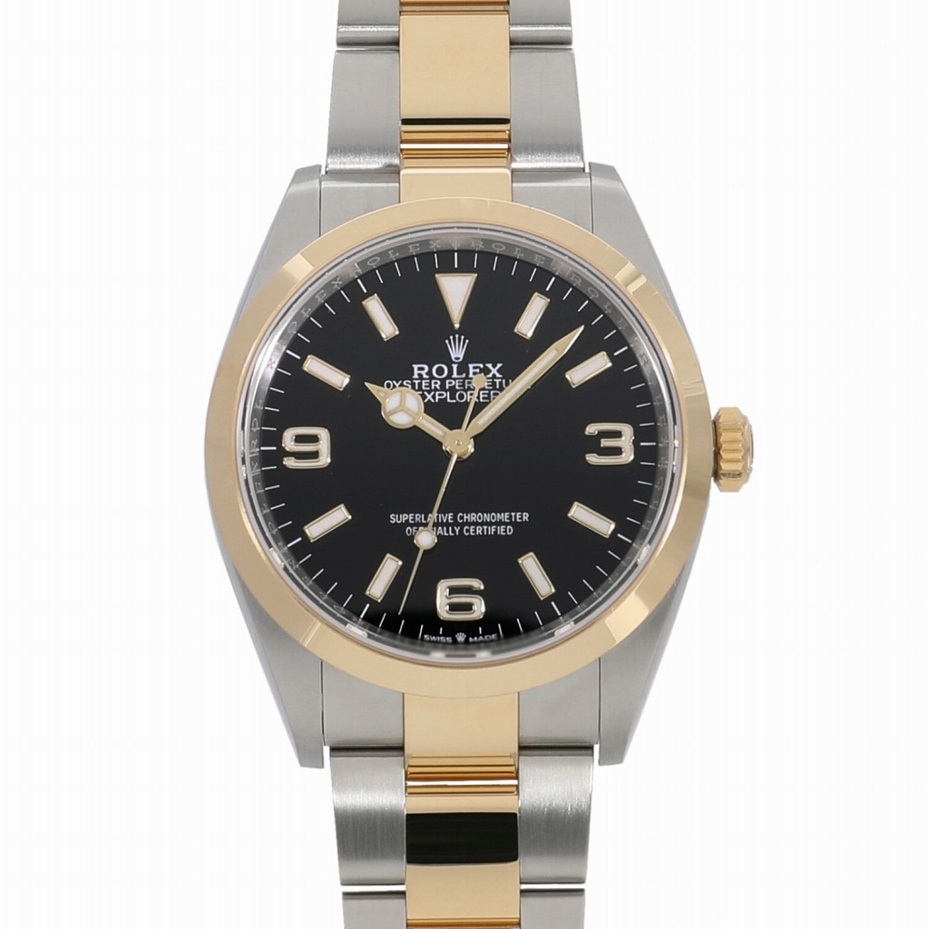 [中古]ロレックス エクスプローラー 36 124273 ランダム ブラック メンズ