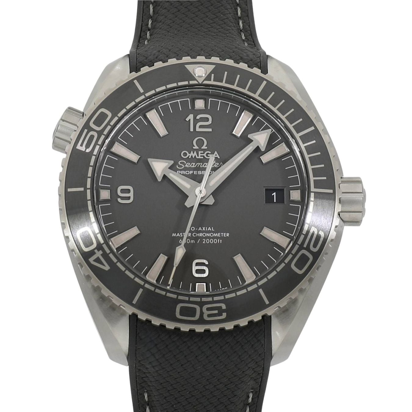 [新品]オメガ シーマスター プラネットオーシャン600m コーアクシャル マスタークロノメーター ブティック限定 215.32.44.21.01.002 グレー メンズ