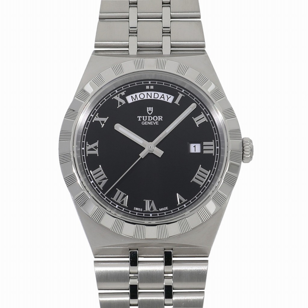[中古]チューダー ロイヤル M28600-0003 ブラック メンズ