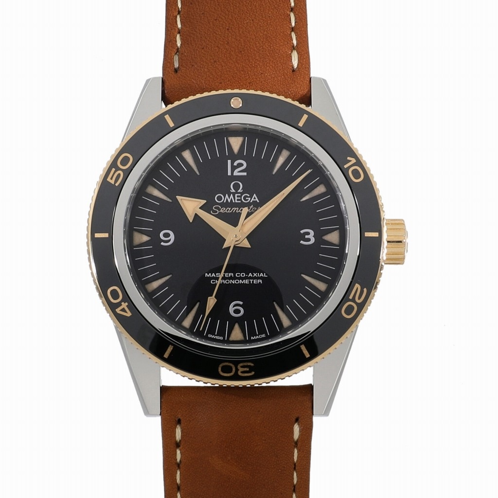 [新品]オメガ シーマスター 300 マスターコーアクシャル 233.22.41.21.01.001 ブラック メンズ