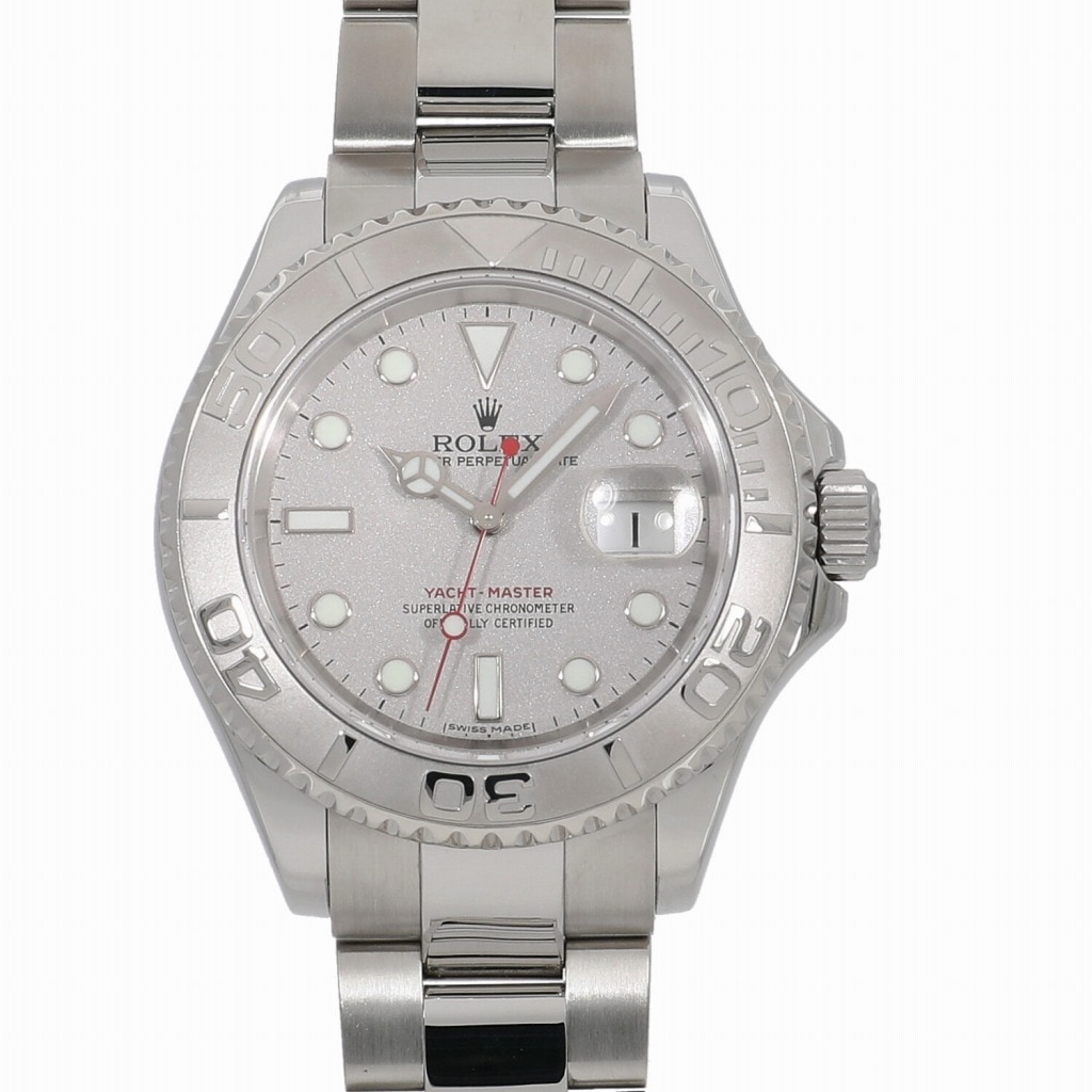 [中古]ロレックス ヨットマスター ロレジウム 16622 Z番 シルバー メンズ