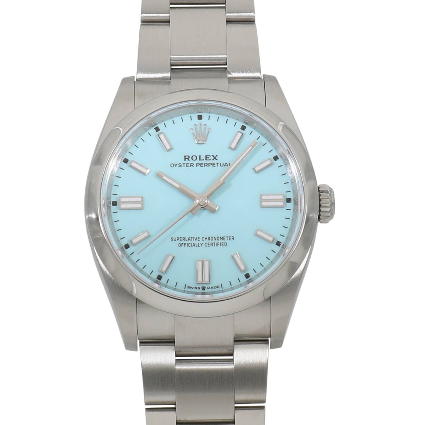 [新品]ロレックス オイスター パーペチュアル 36 126000 ターコイズ メンズ