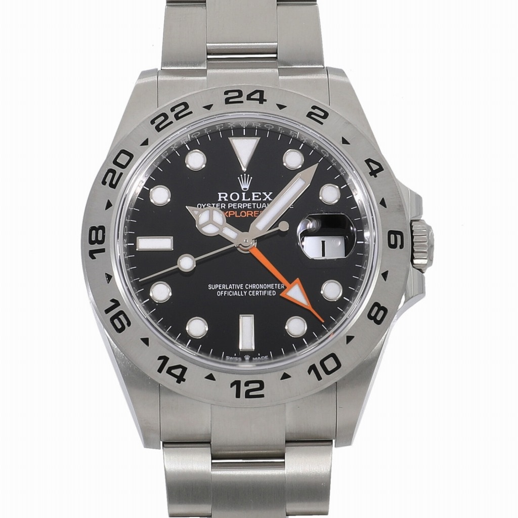 [未使用]ロレックス エクスプローラー II 226570 ランダム ブラック メンズ