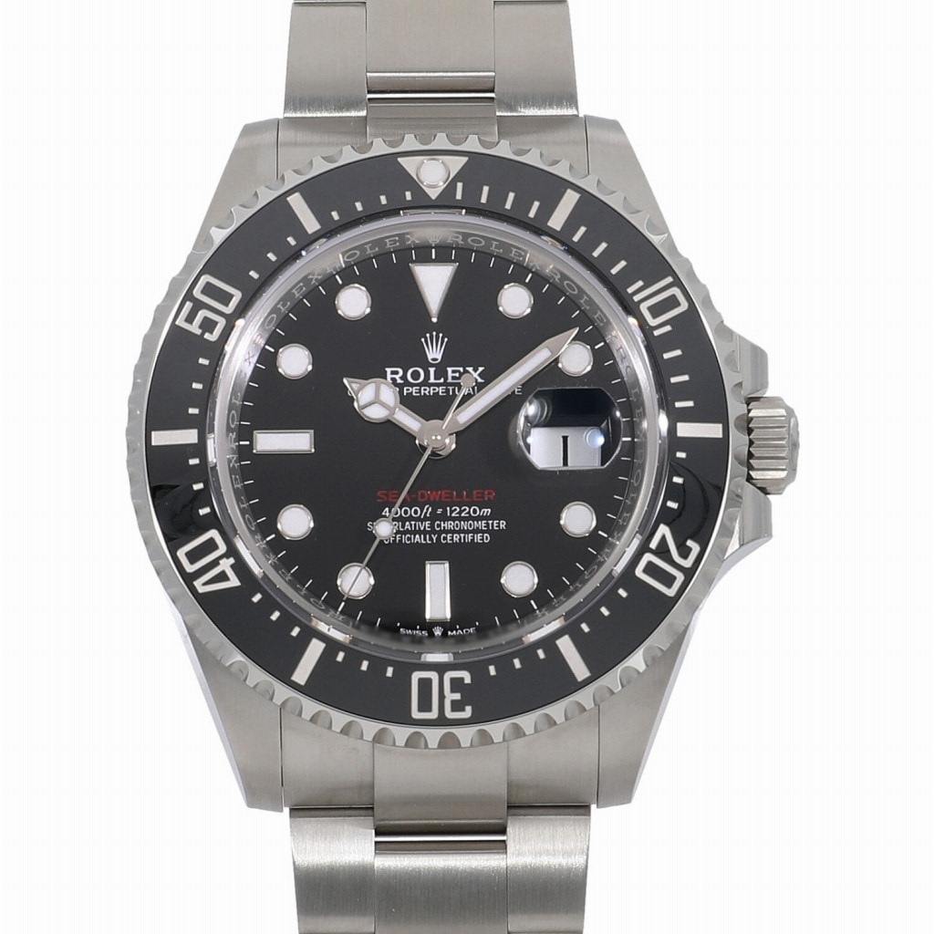 [未使用]ロレックス シードゥエラー 126600 ランダム ブラック メンズ