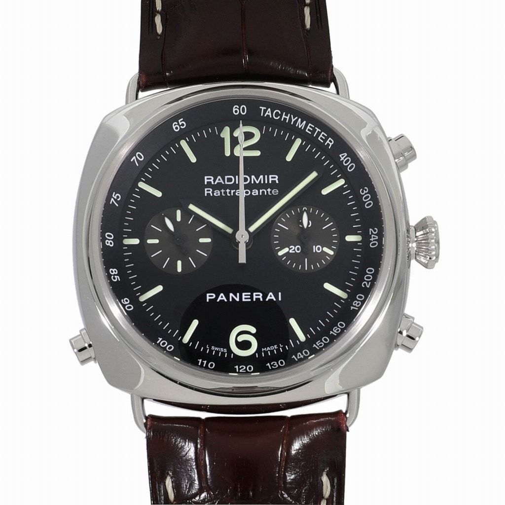 [中古]パネライ ラジオミール ラトラパンテ 45MM PAM00214 H番 ブラック メンズ