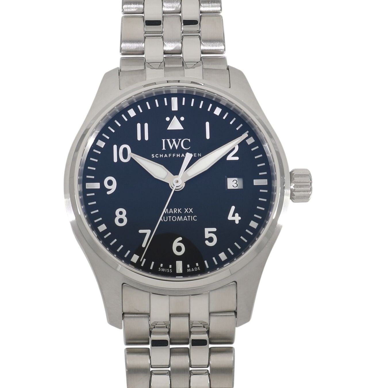 [新品]IWC パイロット ウォッチ マーク XX IW328202 ブラック メンズ