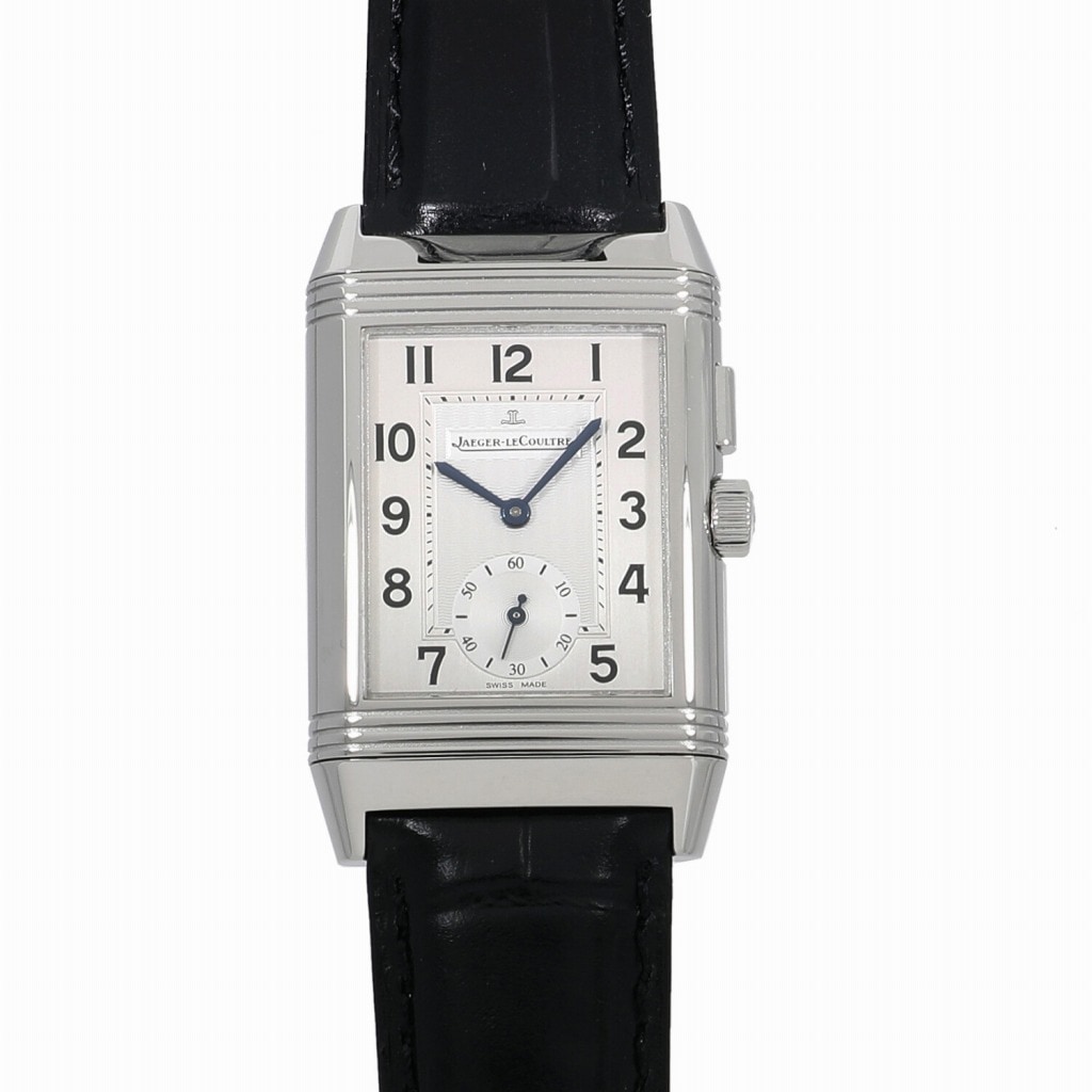 [中古]ジャガールクルト レベルソ デュオ Q2718410 / 272.8.51 シルバー×グレー メンズ