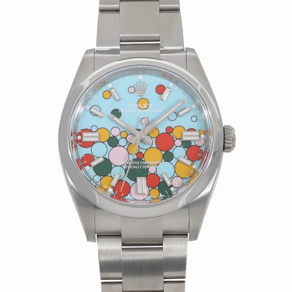 [新品]ロレックス オイスター パーペチュアル 36 126000 セレブレーション モチーフ メンズ