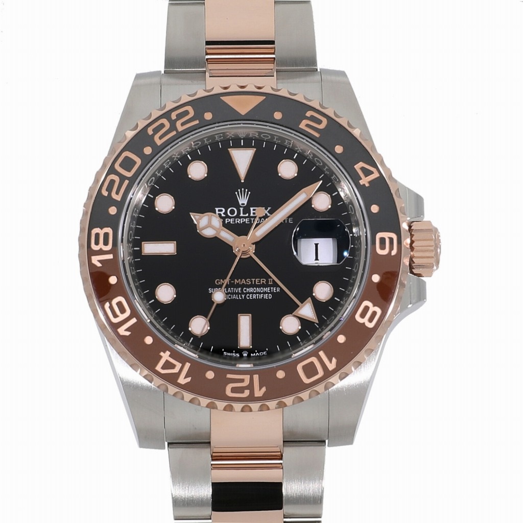 [未使用]ロレックス GMTマスター II 126711CHNR ランダム ブラック メンズ