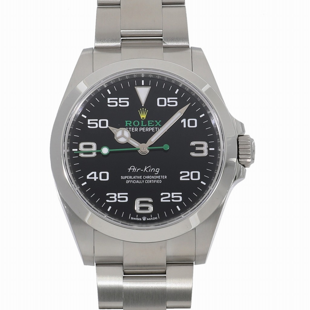 [中古]ロレックス エアキング 126900 ランダム ブラック メンズ