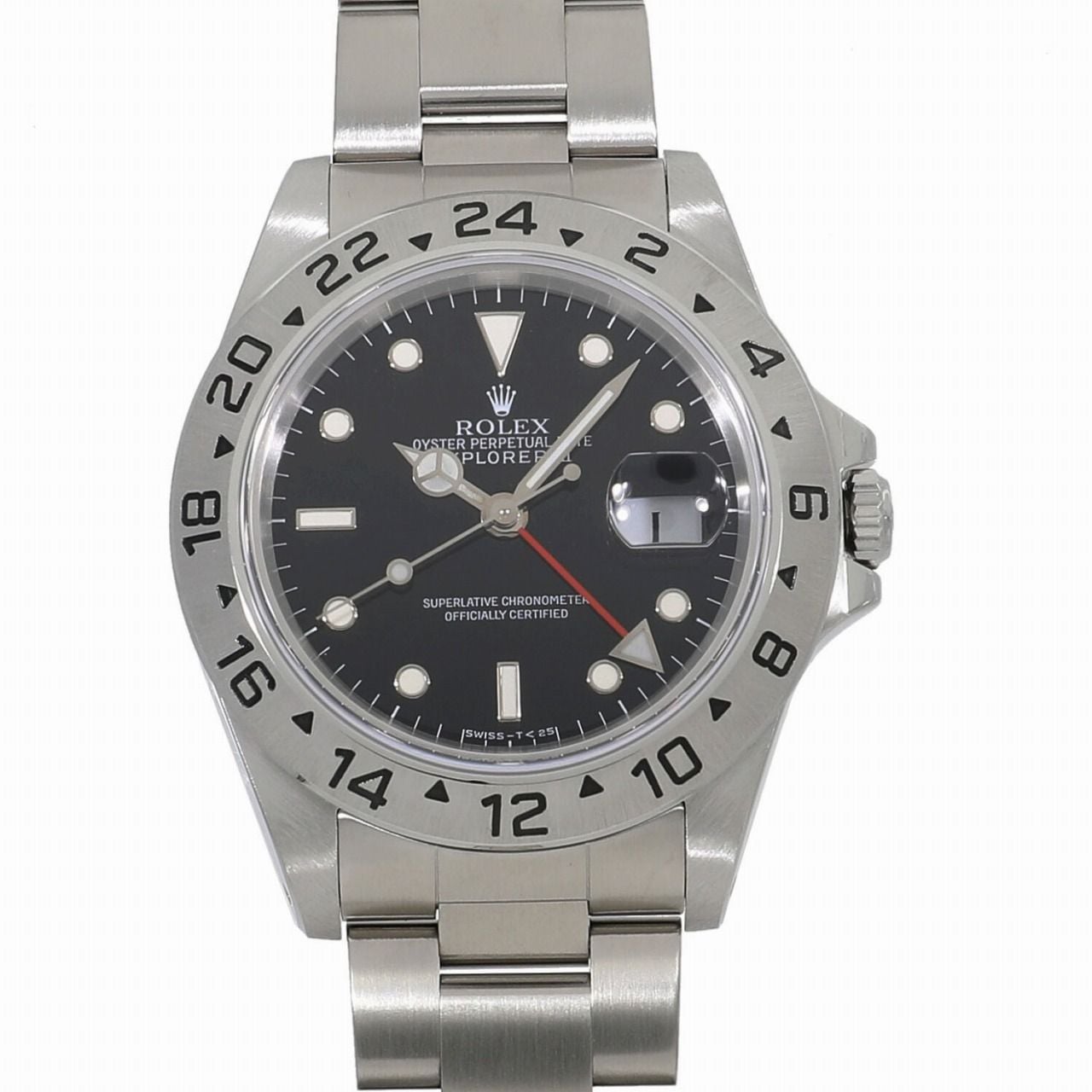 [中古]ロレックス エクスプローラーII 16570 U番 ブラック メンズ