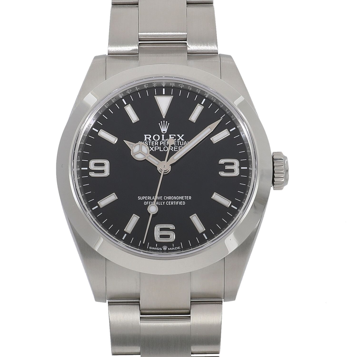 [未使用]ロレックス エクスプローラー 40 224270 ランダム ブラック メンズ