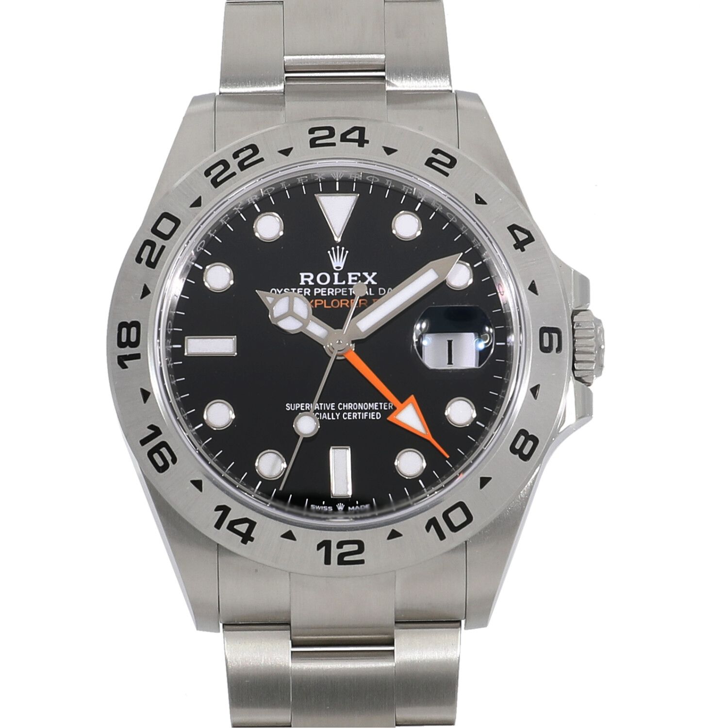 [未使用]ロレックス エクスプローラー II 226570 ランダム ブラック メンズ