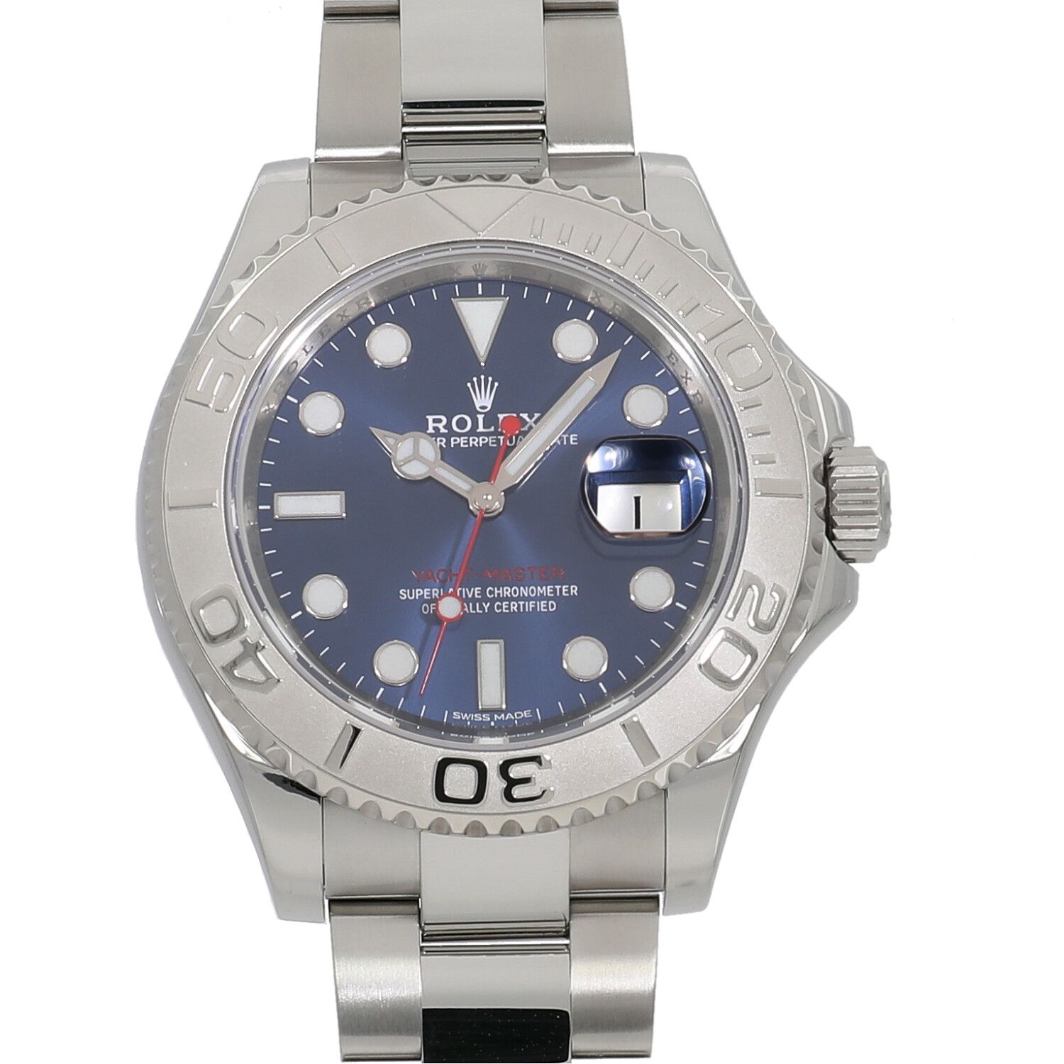 [中古]ロレックス ヨットマスター 116622 ランダム ブルー メンズ