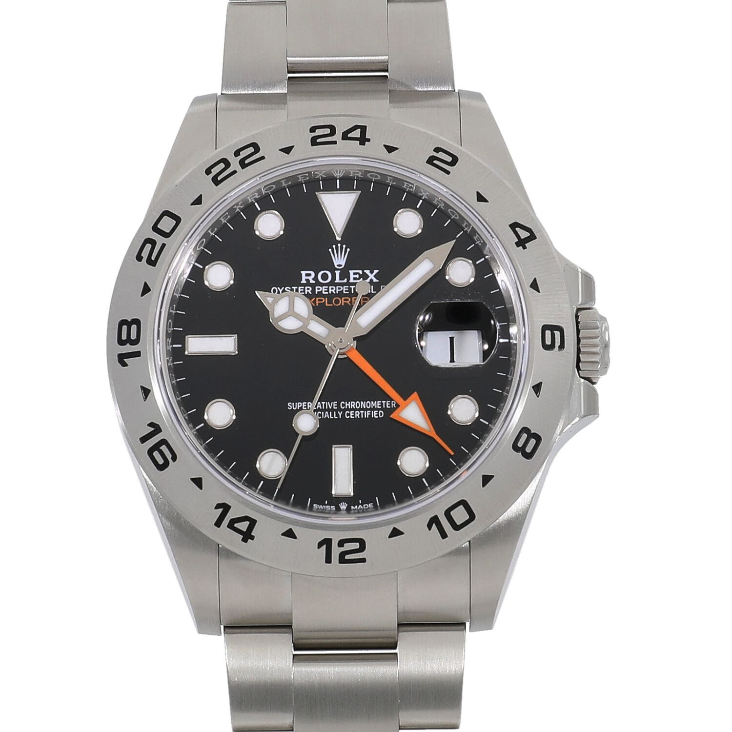 [未使用]ロレックス エクスプローラー II 226570 ランダム ブラック メンズ