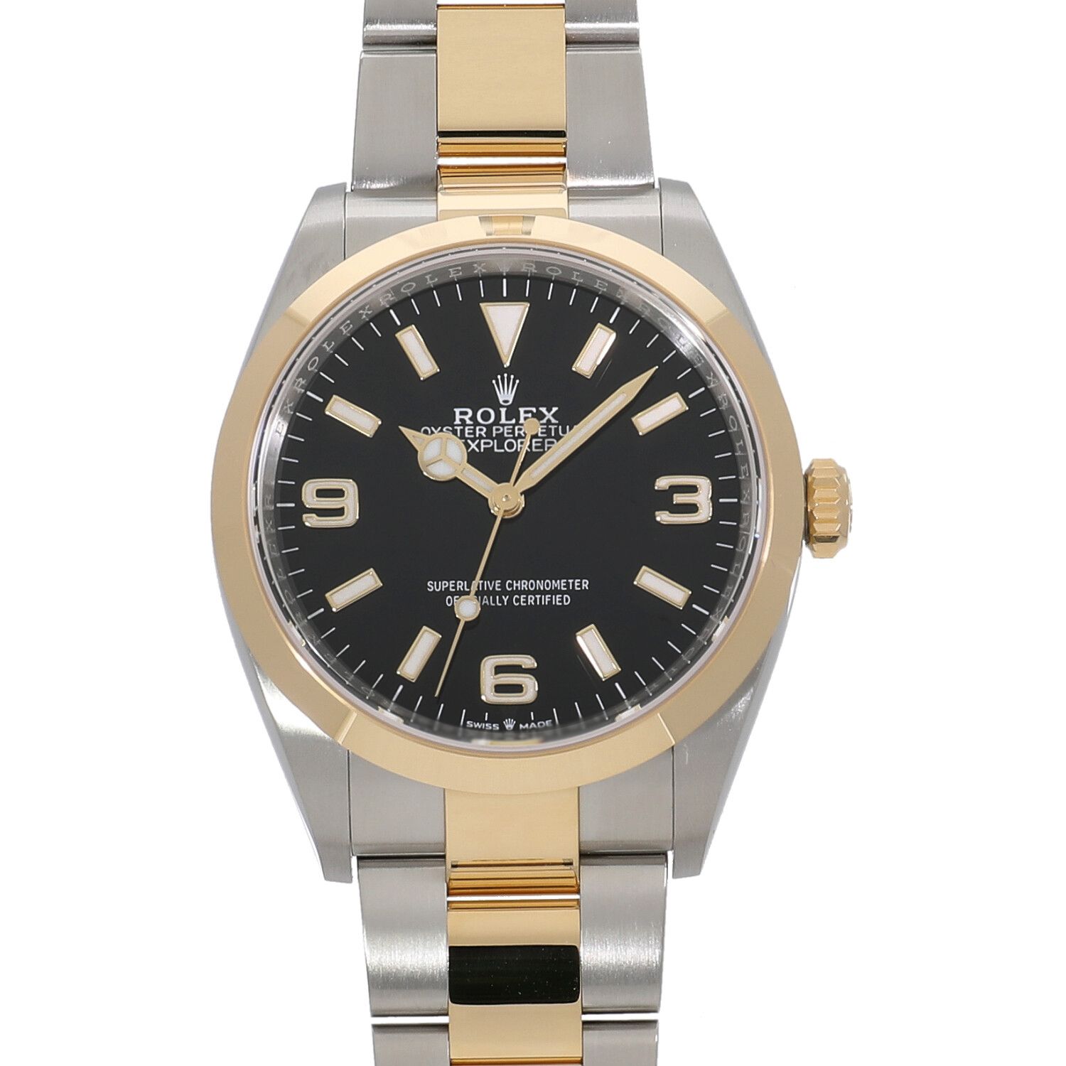 [未使用]ロレックス エクスプローラー 36 124273 ランダム ブラック メンズ