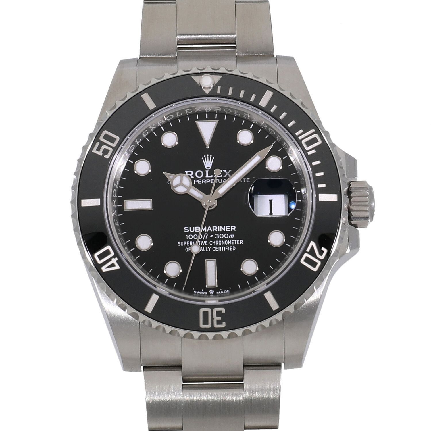 [未使用]ロレックス サブマリーナー デイト 126610LN ランダム ブラック メンズ