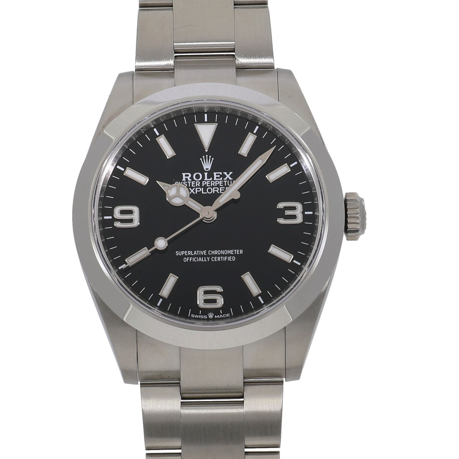 [未使用]ロレックス エクスプローラー 40 224270 ランダム ブラック メンズ