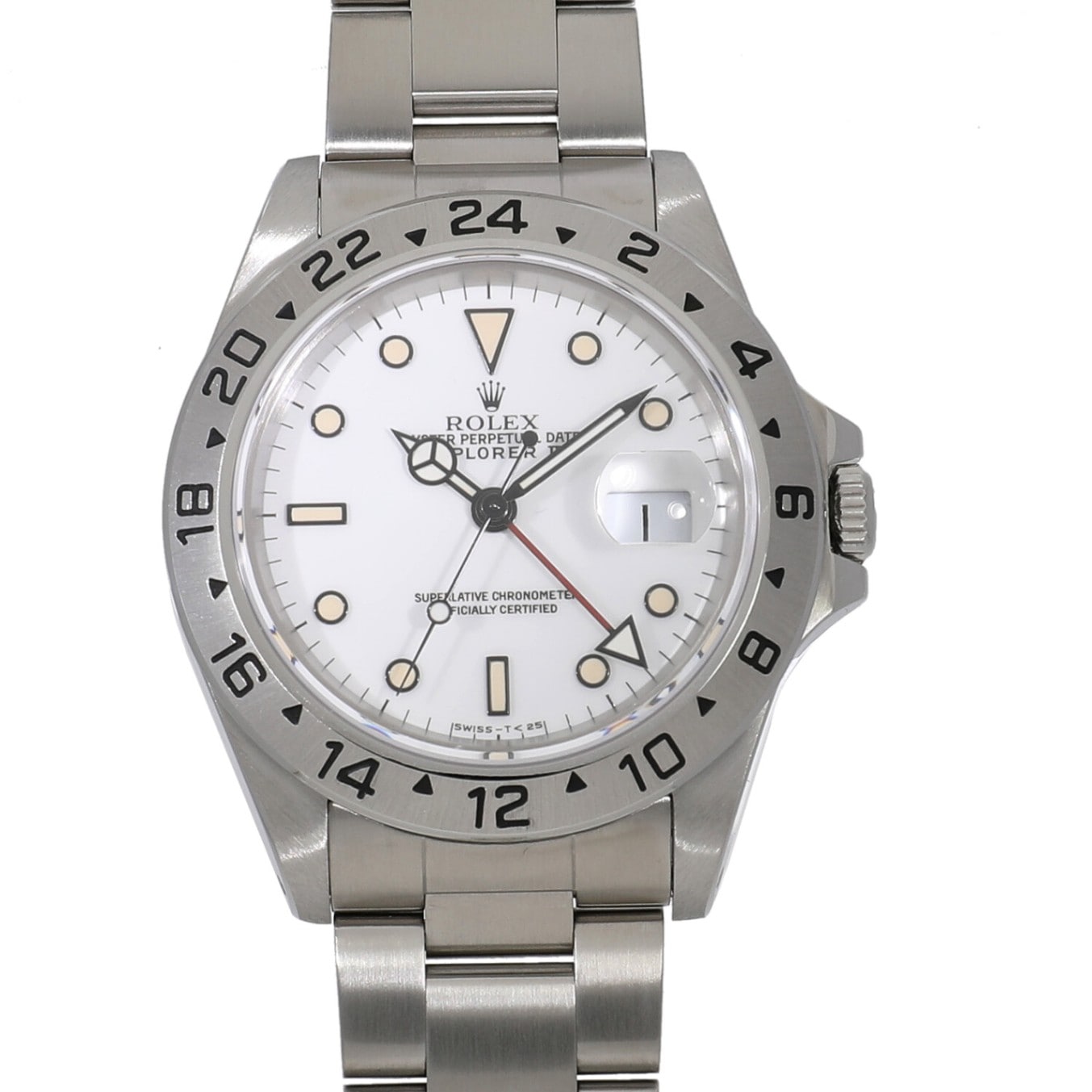 [中古]ロレックス エクスプローラー II 16570 E番 ホワイト メンズ