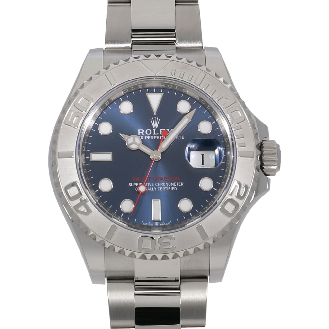 [未使用]ロレックス ヨットマスター 40 126622 ランダム ブルー メンズ