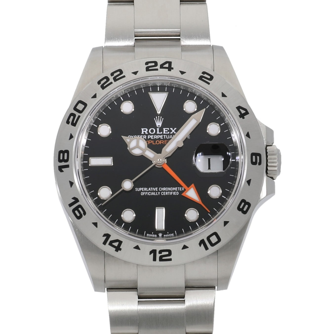 [中古]ロレックス エクスプローラー II 226570 ランダム ブラック メンズ