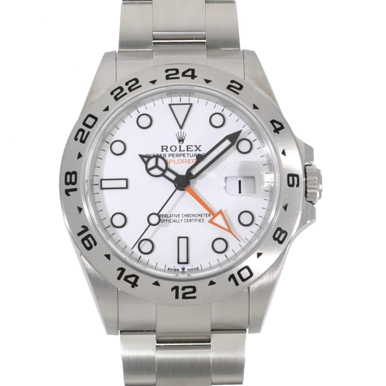 [未使用]ロレックス エクスプローラーII 226570 ランダム ホワイト メンズ