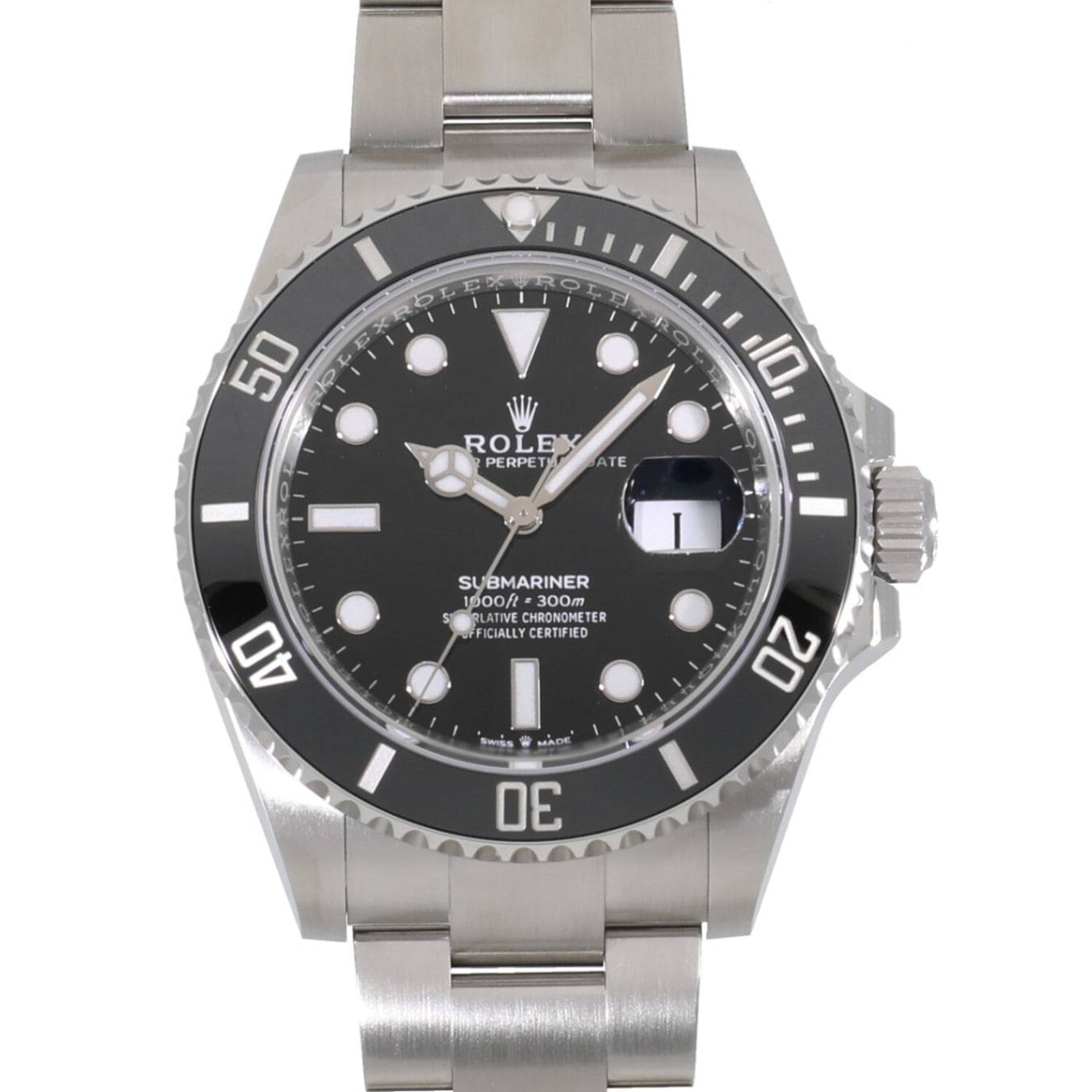 [未使用]ロレックス サブマリーナー デイト 126610LN ランダム ブラック メンズ