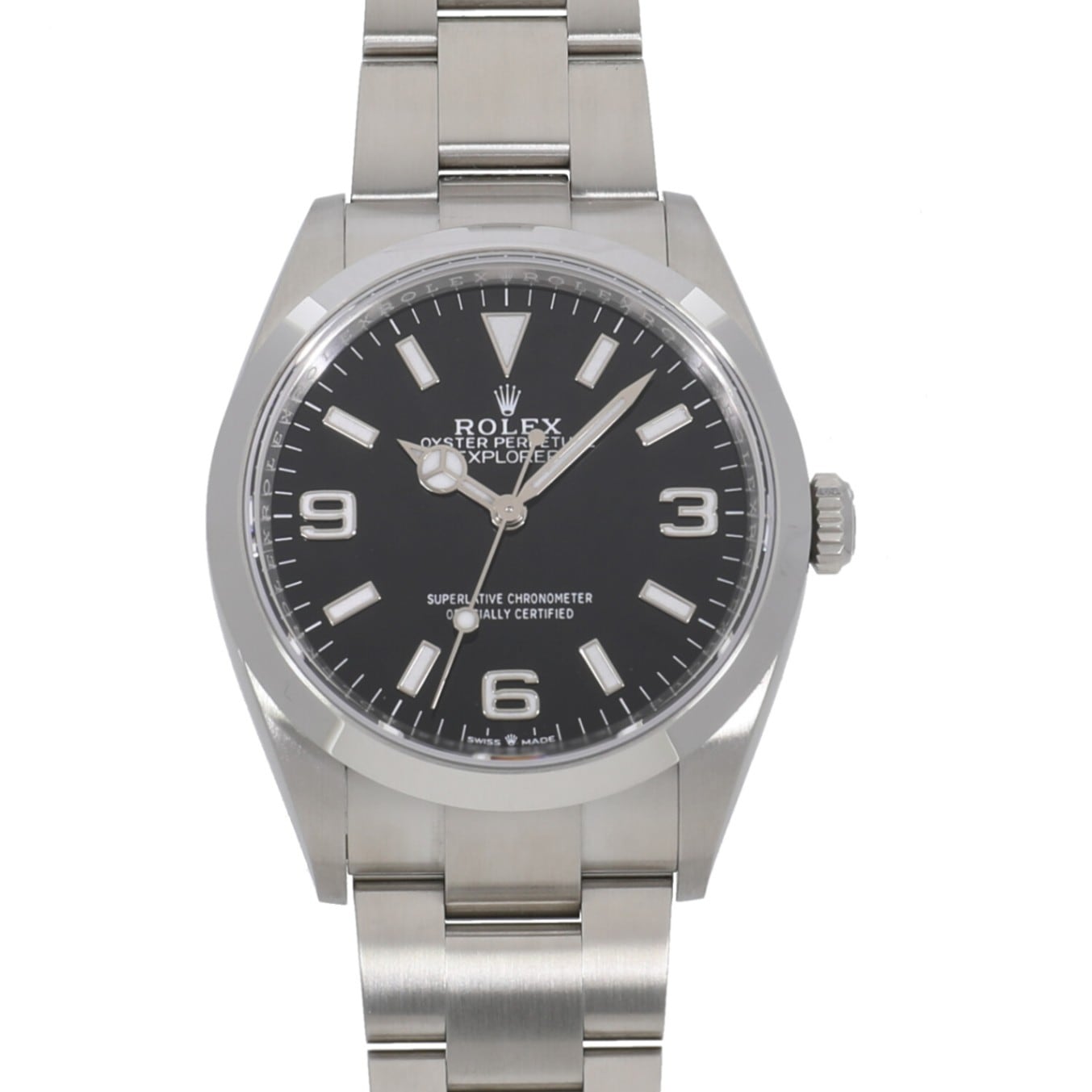 [未使用]ロレックス エクスプローラー 36 124270 ランダム ブラック メンズ